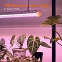 2ft Tabletop Grow Light Stand for Indoor Seed Starting | 24W Full Spectrum LED Plant Light, Height Adjustable, for Seedlings, Succulents, Microgreens, Large 29.5x18.3x26.0in