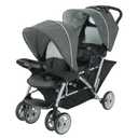 Graco DuoGlider Double Stroller | Lightweight Double Stroller with Tandem Seating Glacier