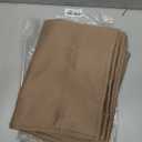 PONY DANCE Small Blackout Curtains for Kitchen Windows, Short Drapes for Bathroom, Thermal Insulated Window Curtains Tiers for Basement, W 29 x L 36, Mocha, 1 Pair