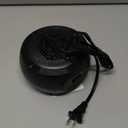 Space Heater, Portable Electric 500W PTC Ceramic Heaters for Indoor Use, Efficient Fast Heating, Tip-Over & Overheat Protection, Quiet Small Mini Desk Heater for Bathroom Home Office Bedroom (Black)