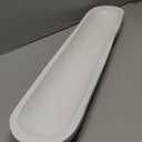 Wooden Dough Bowl Decor, Vintage Wooden Bowl Hand Carved Home Decor for Dining Table Center, Living Room, Kitchen Decor. (30inch white)