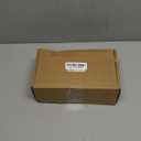 Booson 4 Pack Acrylic Brochure Holder Wall Mount with Suction Cups 7.4 x 4.2 Inch Window Clear Plastic Pamphlet holder Flyer Display Rack for Office Shop Retail Store Sticker Window