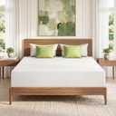 EGOHOME Twin XL Memory Foam Mattress, 10 Inch Bed Mattress in a Box with Cooling Green Tea Gel, Relieve Pressure with Medium Firm Support, CertiPUR-US Certified, 80''L x 38''W, White
