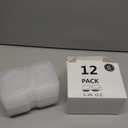 12 Sets Reusable Snack Containers Double Compartment Snackle Box Container with Lids - Leak-Proof BPA-Free Food Storage, Condiments Portion Control Dip Cups for Kids School Lunches, Meal Prep, Takeout