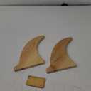 Ank Suppy Co - Quillas Surfboard Wall Mount, Wooden Surfboard Rack