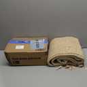 Collive Washable Area Rug 3' x 5', Modern Farmhouse Woven Kitchen Rugs, Tan/Cream Indoor Outddor Mat Braided Throw Carpet for Entryway Bedroom Nursery Laundry Living Room