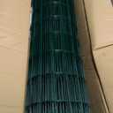 Tongmo 3 ft x 100 ft Green PVC Coated Welded Wire Fence, 16GA Garden Chicken Wire Fence Roll, Mesh Size 2" x 4" Hardware Cloth, Ideal for Yard Protection and Poultry Netting