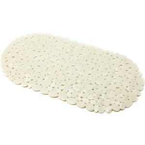 "Pebbles PVC Bath Mat, White, 68 x 35 cm (26.8" x 13.8" (Rectangular))