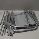 Simple Houseware 2-Tier Shoe Rack Storage Organizer, Grey