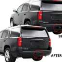 APA Replacement Trailer Hitch Cover for 2015 2016 2017 2018 2019 2020 Tahoe Suburban Paint to Match Hardware Included 23142973 GM1180179