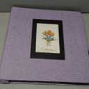 popotop Photo Album 4x6-300 Photos Linen Cover Photo Books with 300 Horizontal Pockets,Slip-in Picture Albums for Family Wedding Anniversary Baby Vacation Pictures (Purple)