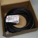Amazon Basics Indoor Extension Cord, 3 Prong Outlet Extender Power Cord, 13 Amps, 125V, 25 Foot, Black, 2-Pack