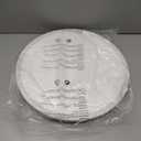 MOONSEA 15.8 Inch Dimmable LED Flush Mount Ceiling Light with Remote, 36W Low Profile Modern led Surface Mount Ceiling Lamp,Ultra-Thin Round Panel Light for Kitchen Living Dining, ETL Listed (White)