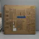 Cumbor 29.7-57" Extra Wide Baby Gate for Stairs, Mom's Choice Awards Winner-Dog Gate for Doorways, Pressure Mounted Walk Through Safety Child Gate for Kids Toddler, Tall Pet Puppy Fence Gate, Brown