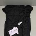 MANGOPOP Women's Mock Turtle Neck Long Sleeve Tops Bodysuit Jumpsuit Size Small