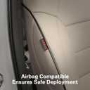 EKR Sienna Seat Covers for 2021 2022 2023 2024 2025 2026 Toyota Sienna LE, XLE,8 Seats,2nd Row 4/2/4 Split,Waterproof Seat Covers Full Set for Trucks - Three Row,Leather (Beige)