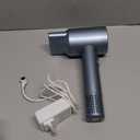 YALICE Cordless Hair Dryer Rechargeable with Digital Screen, 15000mAh Travel Hair Dryer with Magnetic Nozzle, 4 Mode Portable Hair Blow Dryers for Women Kids Outdoor Camping Beaches (Silver)