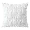 Artscope Easter Bunny Pillow Covers 18x18 Set of 2 Decorative Easter Rabbit Throw Pillow Cases Soft Plush Faux Fur Couch Cushion Case for Holiday Sofa Bed Room Home Decor-Cream