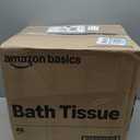 Amazon Basics 1000 Sheet 1-Ply Bath Tissue, 48 Rolls (4 Packs of 12), Septic Safe