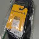 Carhartt Men's Waterproof Insulated Knit Cuff Glove (Large, Black)