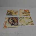 Fall Pumpkin Pillow Covers 20x20 Inch Set of 4 Watercolor Pumpkin Turkey Autumn Harvest Decorative Throw Pillow Cases Autumn Thanksgiving Quotes Holiday Outdoor Cushion Covers for Sofa