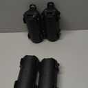 Extension Cord Cover Outdoor, 4 Pack IP54 Water-Resistant Power Cord Protector Electrical Connection Box Outside Cable Safety Cover for Electronics Plug Outlet Tool Holiday Light, Black