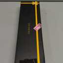 Love-KANKEI Floating Shelves Wall Mounted Set of 3, Rustic Wood Wall Storage Shelves for Bedroom, Living Room, Bathroom, Kitchen, Office and More Carbonized Black (Medium)