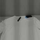 Basic T Shirts for Women UPF 50+ Short Sleeve Casual Summer Tops Trendy Solid Loose Fit T-Shirt, Size L