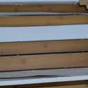 Wire Shelf Covers, Bamboo Wire Rack Covers for Pantry, Closet (4pcs, 34" W x 12" D)