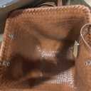 13x13x13 Laundry Baskets Hampers, Wicker Storage Baskets for Shelves, Woven Basket for Blankets, Clothes, Organizer Storage Bins with Handles, Set of 4-Brown