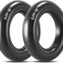 AR-PRO Replacement 6.00-16 Heavy-Duty Inner Tubes for Tractor, Trailer, Truck and More 600-16 Tires - with TR15 Valve Stems - Made from Durable Butyl Rubber (2-Pack)