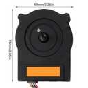 EAU63923602 Refrigerator Condenser Fan Motor, Replacement for LG Refrigerator Models LFXC22526S LFXS28596S LMXS28626S