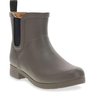Chooka Womens Waterproof Plush Chelsea Bootie Rain, Olive, 9 US, 1 Boot Chooka Womens Waterproof Plush Chelsea Bootie Rain, Olive, 9 US, 1 Boot