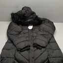 BINACL Women's Winter Warm Thicken Long Outwear Pockets Coat Parka Jacket XL (Black)