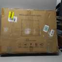 Hollywood Vanity Mirror with Lights, 15 Dimmable Bulbs, 3 Color Lights,Make Up Lighted Mirror, Aluminum Metal Frame, USB Charging Port23" x 18" (White)