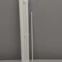 DEZ FURNISHINGS Cordless 1" Mini Blind, 32" W x 48" H, Pearl White