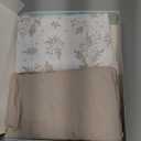 Yoofoss Pack and Play Sheets Fitted, Mini Crib Sheets 2-Pack for Pack N Play Mattress, Stretchy Playard Sheet, Soft and Breathable Brown+Leaf