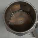 Bialetti - Moka Express: Iconic Stovetop Espresso Maker, Makes Real Italian Coffee, Moka Pot 18 Cups (27 Oz - 810 Ml), Aluminium, Silver (Small)