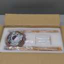 Ceiling Light Modern LED Ceiling Lamps,Flower Shape Ceiling Lights,Flush Mount Chandelier,Metal Acrylic Ceiling Lamps,Living Room Light Fixtures Ceiling for Bedroom,Dining Room(Gold,28+1 Heads)