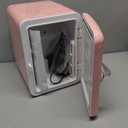 4L Mini Skincare Fridge, Makeup Cooler & Warmer, Blush Pink