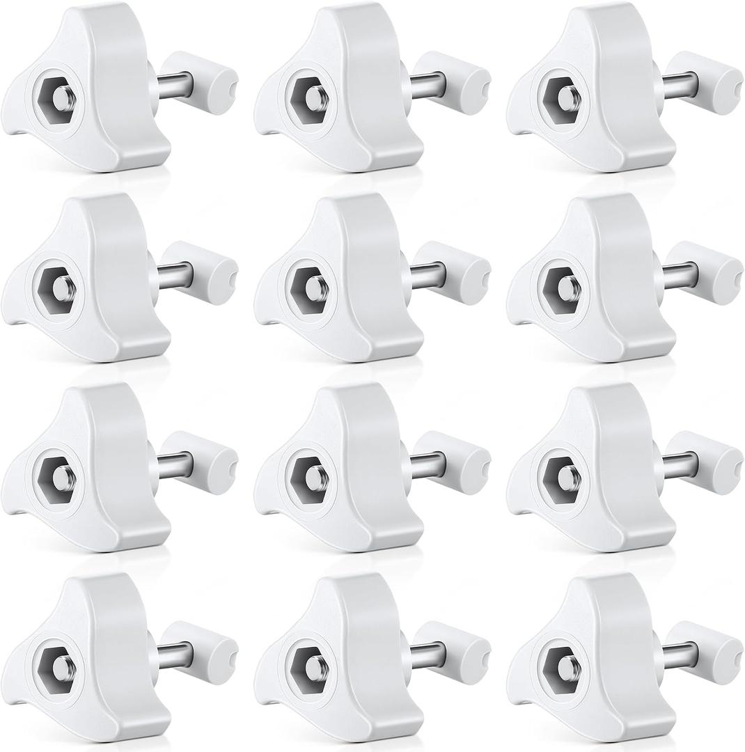 12 Pack Replacement Parts Compatible with Fluval Canister Filters, Lid Fastener Compatible with Fluval FX6 FX5 FX2 FX4, Secure Fit and Long Lasting