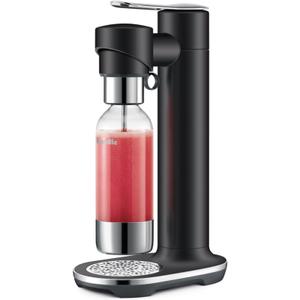Breville InFizz Fusion Sparkling Drink Carbonator, Black Truffle, Small