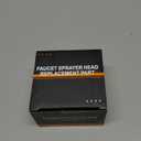 Kitchen Faucet Head Replacement, 3-Function Pull Down Faucet Spray Head with 15 Adapters - Replacement Pull-Out Sink Spout Sprayer Nozzle, Oil Rubbed Bronze