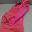 KOOLTAIL Warm Dog Winter Coat for Small Dogs, Waterproof Puppy Jacket with Leash Hole, Cold Weather Pet Vest for Winter, Soft Hoodie Sweater Sweatshirt Clothes for Puppy Cats Girls Boys Rose Red L