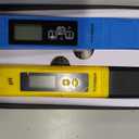 VIVOSUN Digital pH and TDS Meter Kits, 0.01pH High Accuracy Pen Type pH Meter ± 2% Readout Accuracy 3-in-1 TDS EC Temperature Meter for Hydroponics, Pool and Aquarium, Yellow Blue, UL Certified