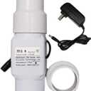 2 Inch Inline Duct Fan, 12V 18W HVAC Exhaust Ventilation Fan With PVC Pipes Hydroponic Blower For Basements, Bathrooms, Kitchens And Attics (Color : Not Adjustable Speed, Size : 50mm-40mm)