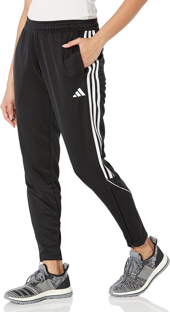 adidas Women's Tiro23 League Pants (Medium, Black/White)
