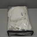 Pinch Pleated Linen Curtains 108 Inches Long for Living Room 2 Panels Set Cream Ivory Flax Double Pleated Drapes Back Tab Neutral Boho Ceiling Floor 108 Inch Window Curtains Bedroom Natural Birch