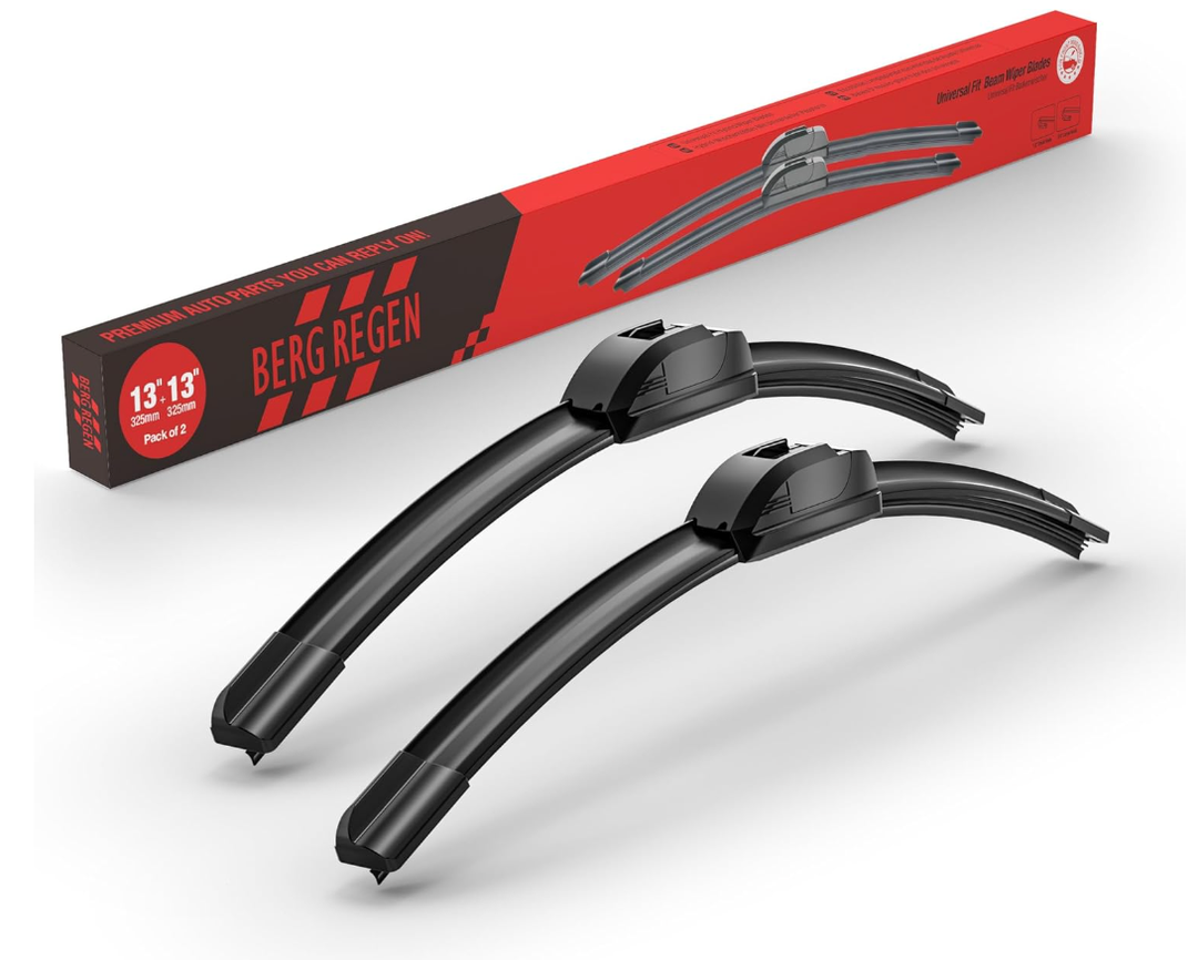 13"+13" Windshield Wiper Blades Replacement for Jeep Wrangler 1997-2006–Genuine OEM Quality (Set of 2)