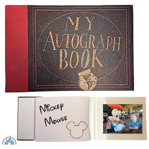 Autograph book photo album Combo. Disney World Accessories for Trip to Disneyland or Disney Cruise Essentials